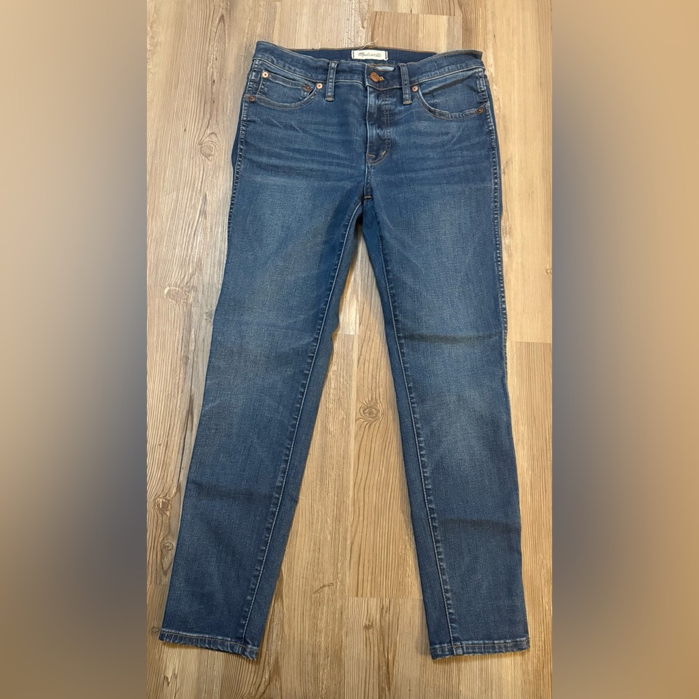 Madewell Women's Skinny Jeans in Deep Blue